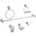 JUEGO ACCESORIOS 1200 CROMO