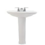 LAVABO Y PEDESTAL CIVIC BLANCO