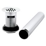 CONTRA PARA LAVABO CON REBOSADERO TH-058 CROMO