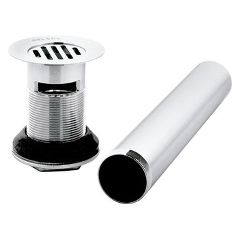 CONTRA PARA LAVABO CON REBOSADERO TH-058 CROMO