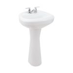 LAVABO Y PEDESTAL VIENNA BLANCO